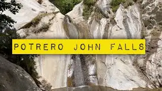 Potrero John Falls | Be one with the ladybugs when you visit this multi-tiered Los Padres waterfall