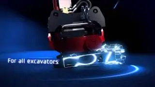 R2 RT20B Rototilt new design for smaller model up to 6 tons