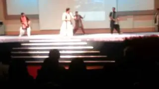 Pakistani Students performing sindhi and punjabi dance in SEGI international cultural night  2012.