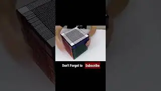 33&times;33&times;33 Rubik's cube world record😳🤯 #shorts