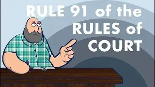 Rule 91 of the Rules of Court [SPECIAL PROCEEDINGS]