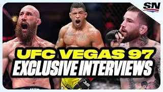 UFC Vegas 97 Exclusive Fighter Interviews