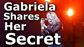 Gabriela Gunčíková - How Did She Learn To Sing Like That? Gabriela Shares Her Secret!