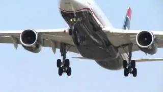 US Airways Airbus A330 | Canon SX30 IS HD