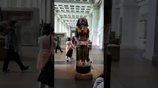 Mesopotamian and Egyptian Treasures: Statues and Stone Walls at the British Museum  #history