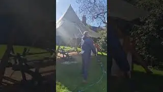 Canopy cleaning #powerwashing #easyjetwashpowerwashing #jetwashing #cleaning #pressurewashing #asmr