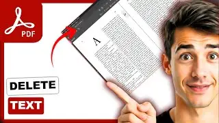 Как удалить текст в Adobe Acrobat (самый простой способ) (руководство 2026 года)