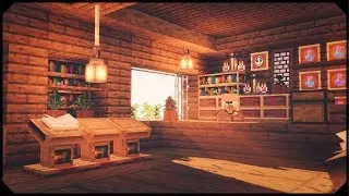 How to build a Potion Shop in Minecraft [Interior Tutorial]