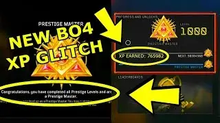 BO4 XP GLITCH! BO4 PRESTIGE MASTER GLITCH! GLITCH BLACK OPS 4! BO4 ZOMBIES XP GLITCH! BO4 GLITCHES!