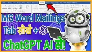 MS Word Mailings Tab + ChatGPT: Next-Level Automation! #mswordtutorial #pca