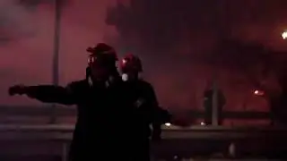 Emergency crews battled to contain wildfires across Greece for a third straight day