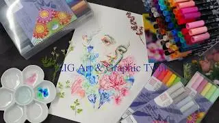 Kuretake ZIG Art & Graphic Twin marker