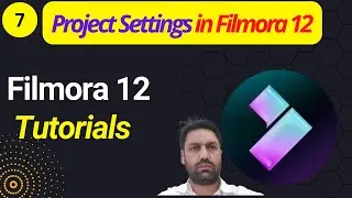 how to change project settings in filmora 12 | settings in filmora 12