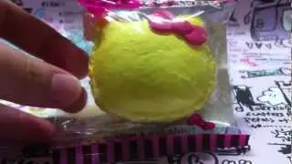 ❤ Hello kitty macaroon squishy review! :) #With Immavampirefox