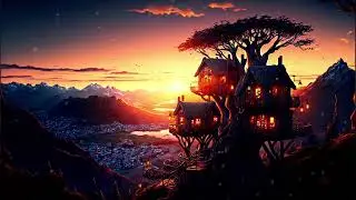 High lands mountain hobbit style theme music medieval style relaxing beats