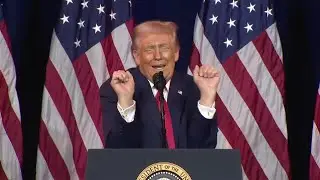 Trump mocks transgender athletes in women's sports before Republican lawmakers