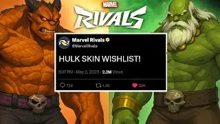 Skins We NEED for HULK in Marvel Rivals!
