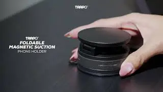 Trapo Foldable Magnetic Phone Holder | Minimal Effort, Maximal Stability