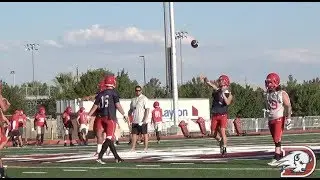 2017 Dixie State Football - Fall Camp Highlights (Day 1)
