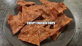 Crispy Chicken Chips - Made from Chicken Breast! | TRENDING RECIPES