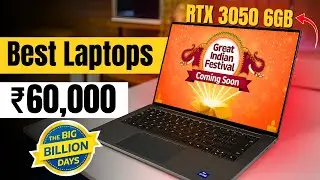 Best Laptops Under ₹60,000 in Amazon Great Indian Festival 2025 & Flipkart Big Billion Days Sale