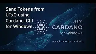 Cardano Tutorial [22-005] - Send ADA Tokens from UTxO