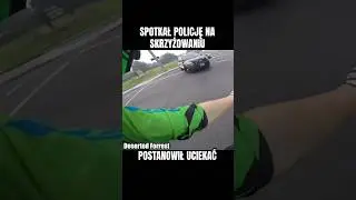 Nie zawsze ucieczka jest najlepszym rozwiązaniem.. #shorts #foryou #police #motorcycle #daily #new