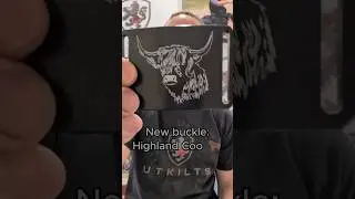 The Highland Coo Buckle Is Here 🐂 | Only at UTKilts #utkilts #mensfashion