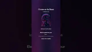 Chrome on the Bones #aimusic #aimusic2026 #stripwave #futuristic #electro