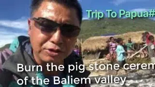 Burn the pig stone ceremony of the Baliem valley (trip to Papua#11)