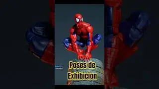 Poses de exhibicion #spiderman #marvellegends #figurascoleccionables #toys #geek #fypシ #parati #reel