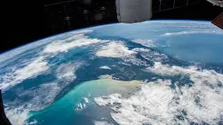 ISS Timelapse - Space Clouds (06 Gennaio 2018)