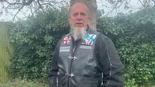 Tom Elliott Blue Knights join the law ride