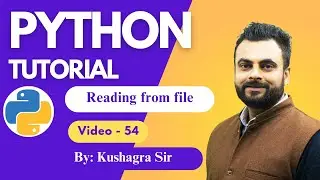 Read Function in File handling python | How to read data from file in python