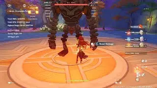 C2 Mavuika damage Test Miliastra