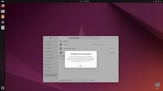 Ubuntu 24.04 LTS: How to fix unable to access location Error mounting wrong fs type bad options