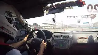 Civic Ek2 D SOHC Vtec Turbo - vs Impreza Pase Clasificacion 2 - Fecha 1 Piques Legales Cadepor 2025