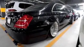 Modified Mercedes Benz S500 at Japanese (JDM) Car Auction