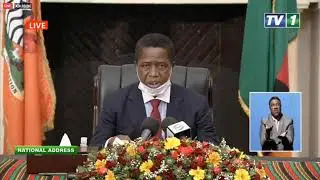 President Lungu address to the nation on the COVID - 19 pandemic