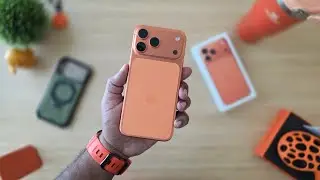 Распаковка iPhone 17 Pro Max Cosmic Orange с чехлом Supcase UB Grip...
