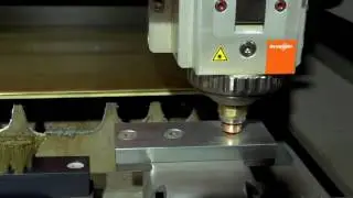 Bystronic Laser Cutting System: BySprint Fiber nozzle changer (English)