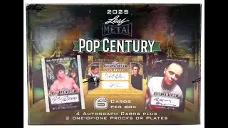2025 Leaf Metal Pop Century Hobby Box