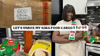 23KG FOOD CARGO FROM LAGOS TO CANADA~WHY THE LOGISTICS COMPANY  REFUSED TO RELEASE MY PACKAGE 😡