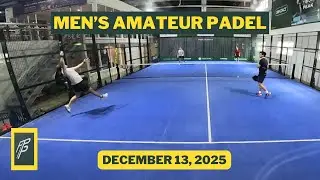 Play Padel | Amateur | Ken Kres vs Wes Robin Serve into Rally drills | December 13 2025