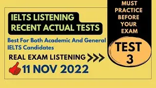 Ielts Listening Practice Test With Answers | TEST 3 | 11.11.2022 | Client Details  @PASSION TO GROW