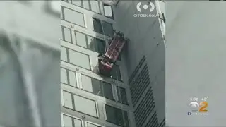 Window Washers Rescued From Dangling Scaffolding In Midtown