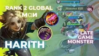 Monster Kill Jungler Harith 1 vs 3 Outplay! - Top 1 Global Harith by 卂м&alpha;и - Mobile Legends
