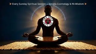 ✨ Sunday Spiritual Session &mdash; Yoruba Cosmology & If&aacute; Wisdom ✨
