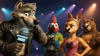 Arrogant Wolf Singer Mutes Everyone &mdash; His Mic Auto-Tunes Him!