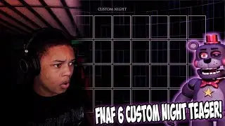 FIVE NIGHTS AT FREDDY'S 6 CUSTOM NIGHT MODE TEASER!